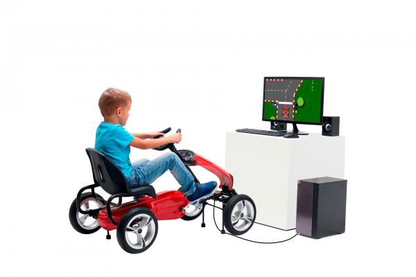 Компьютерно-игровой тренажер "Автомобиль" (КИТ "Автомобиль") для развития детей в ДОУ