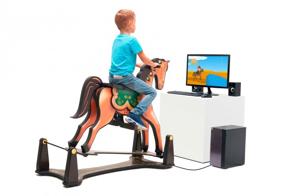 Компьютерно-игровой тренажер "Лошадка" - большая (КИТ "Лошадка" - большая) - интерактивное оборудование для детского сада