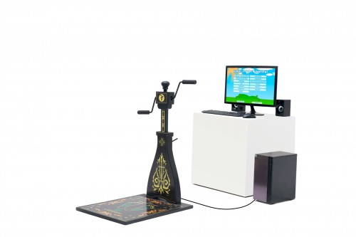 Компьютерно-игровой тренажер "Ручной велосипед" (КИТ "Ручной велосипед")  - детское оборудование для развития ребенка