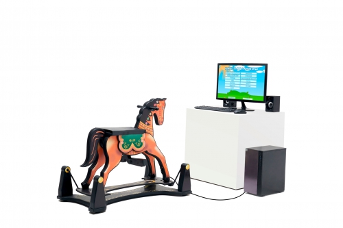 Компьютерно-игровой тренажер "Лошадка" - малая (КИТ "Лошадка" - малая) - спортивное оборудование для ДОУ